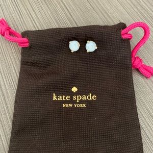 NWOT Kate Spade “Rise & Shine” White Earrings